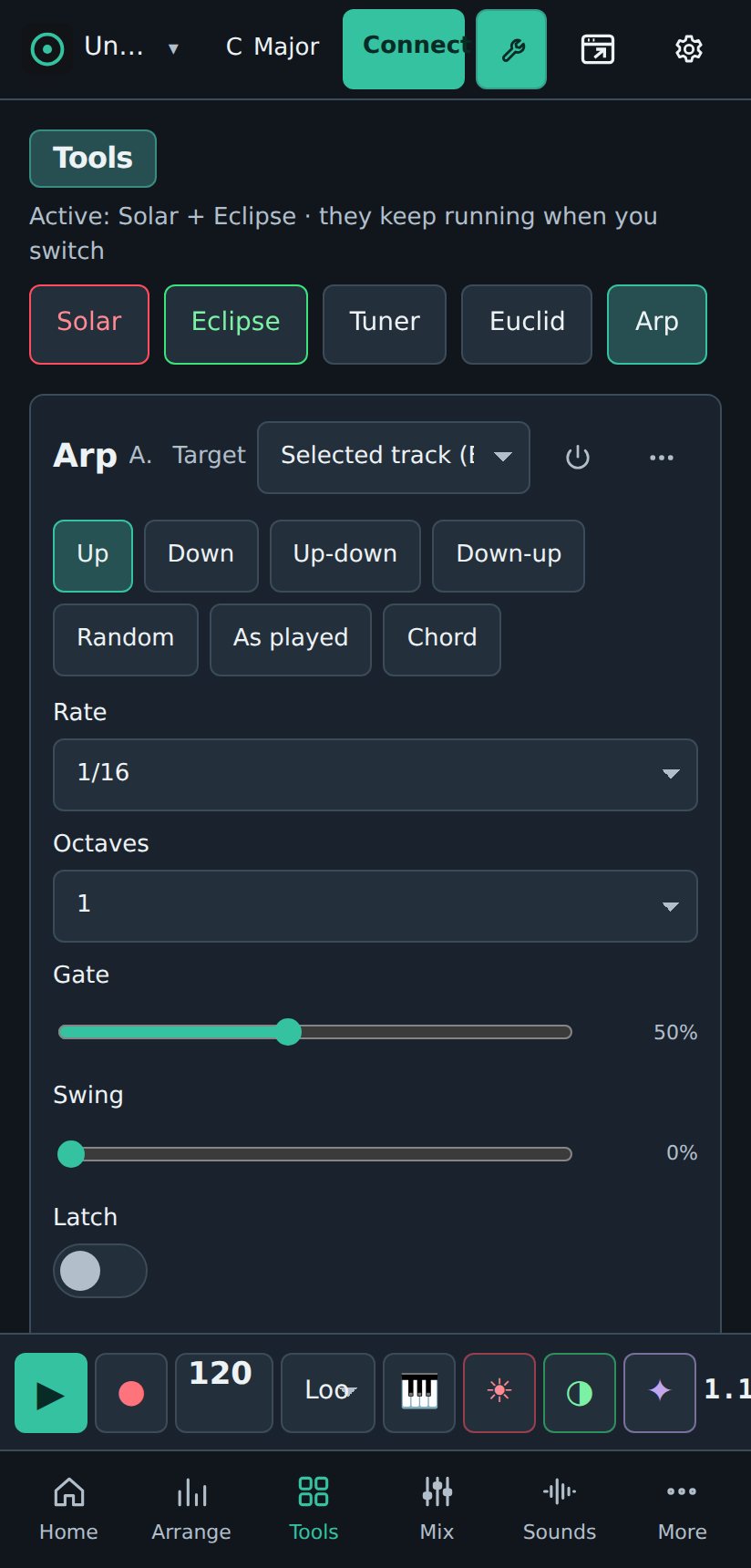 Arp on a phone